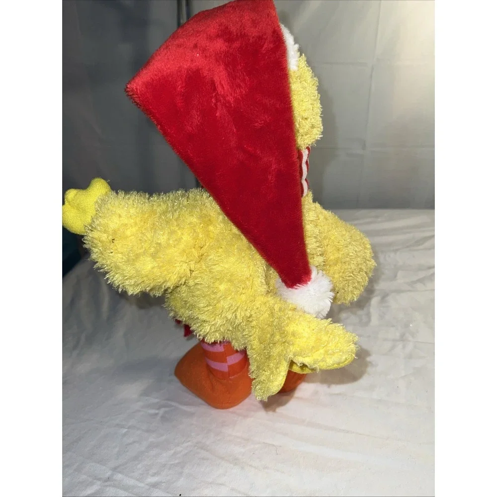 Sesame Street Big Bird Christmas Animated Singing Plush. Tested